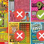 texas lottery scratch offs scanner